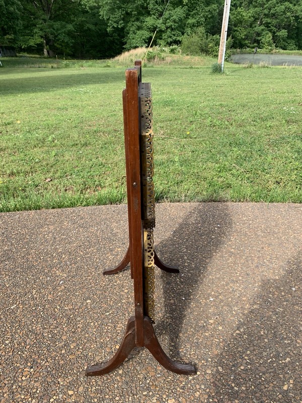 1940s Vintage Antique Edwardian Style Folding Two-Tier Tray Table READ Unique gallery