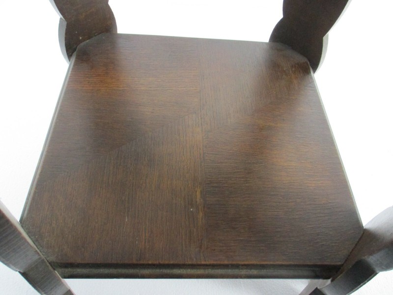 Art Nouveau Side Occasional Table Two Tier Art deco 22.04" Gorgeous Rare gallery