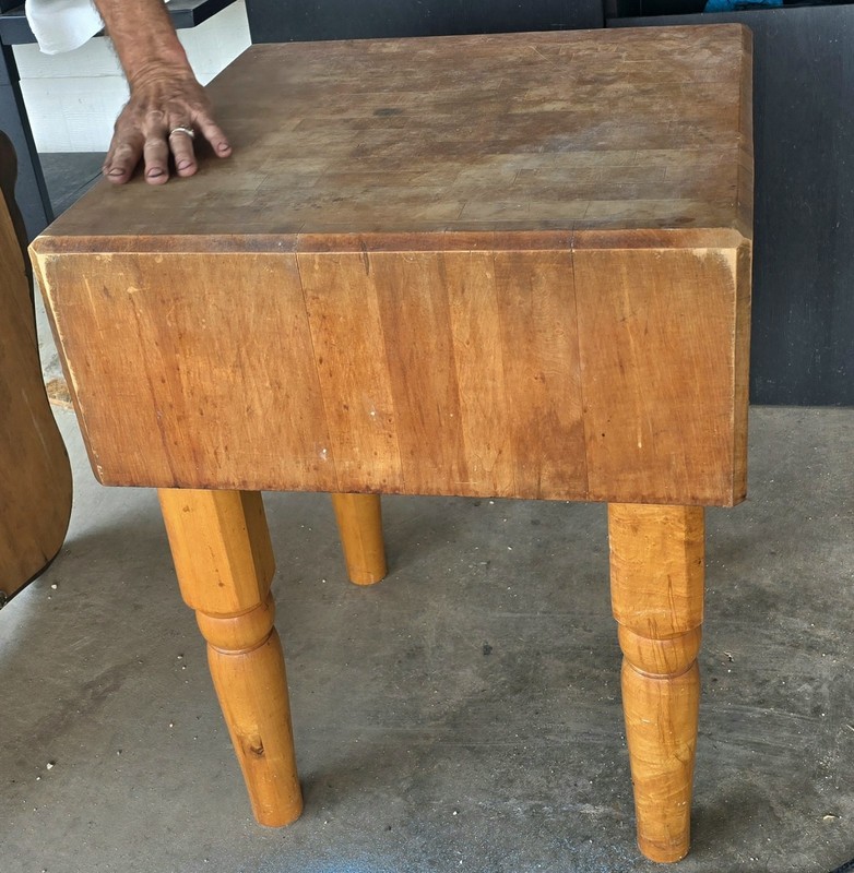 Michigan Maple Block co Petosky Vintage Block Table gallery