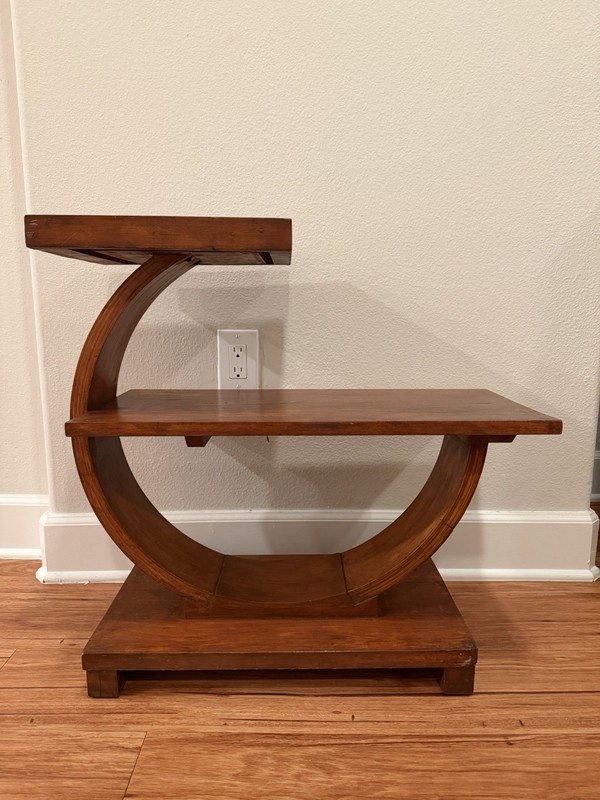 RARE 1930s 1940s Art Deco G Table Gilbert Rhode Design