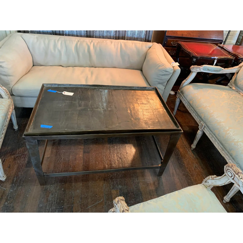 20th Century Bronze Tray Coffee Table gallery