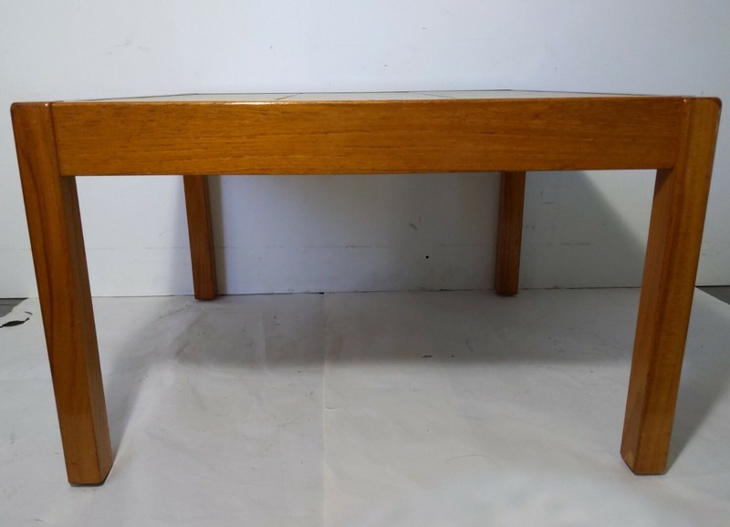 Vintage Gangso Mobler Denmark Mid Century Danish Modern Tile Top Teak Wood Table gallery