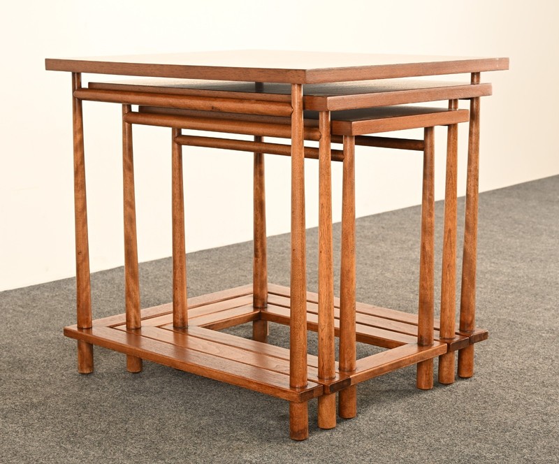 T.H. Robsjohn-Gibbings Set of Three Tables, 1940s