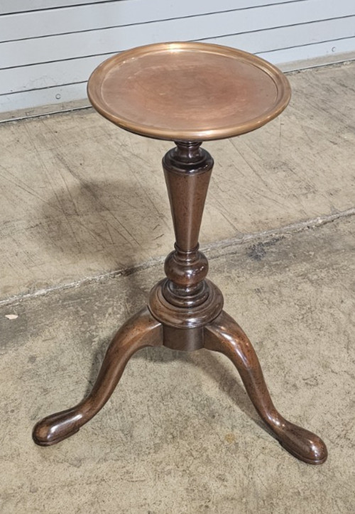KITTINGER Colonial WIlliamsburg CW 149 Mahogany & Copper Top Kettle Stand gallery