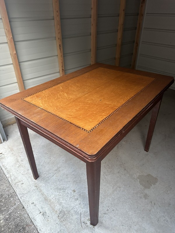 Vintage Draw Leaf Dining Table Amish Beautiful Wooden Pull Leaf Extension Table gallery