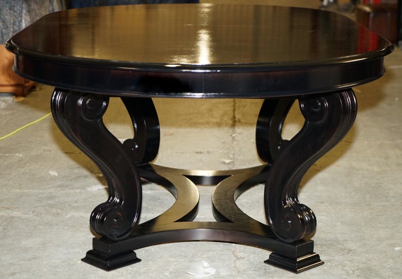 STUNNING EX-DISPLAY RRP £29,950 RALPH LAUREN BEL AIR EXTENDING DINING TABLE gallery