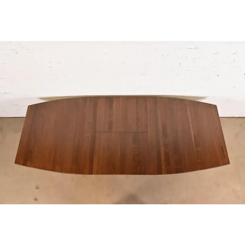 Stickley Style Mission Oak Extension Dining Table, Newly Refinished gallery