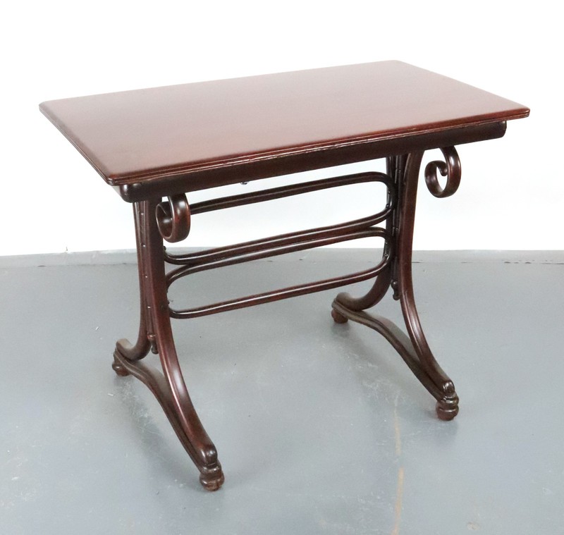 Vintage Art Nouveau J. & J. Kohn Beech Bentwood Table