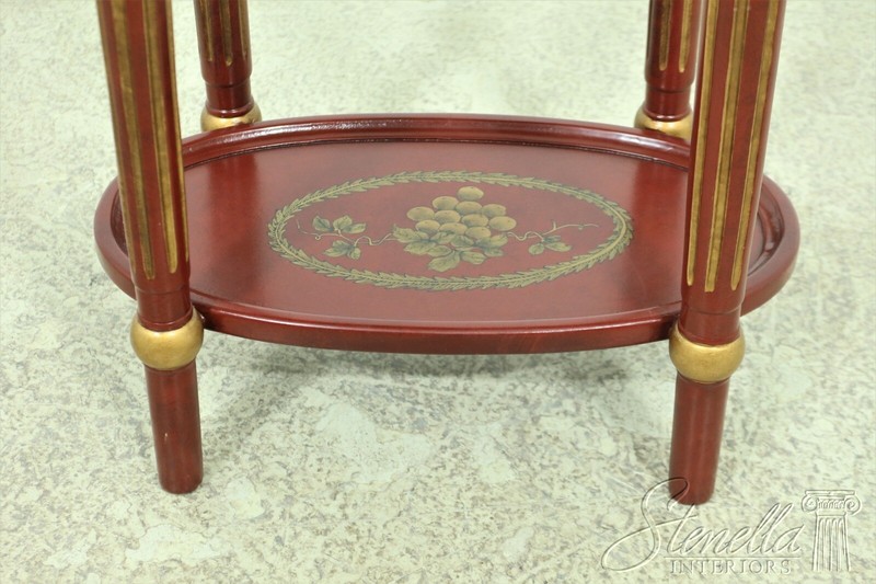 F54281EC: Classical Decorated Red Lacquer Planter Stand gallery