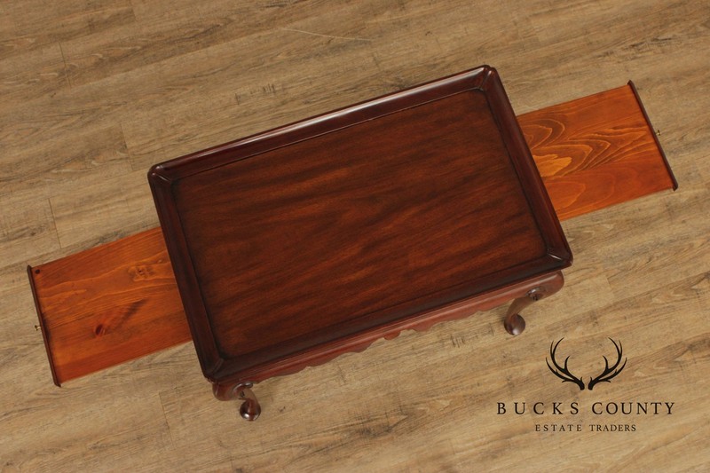 Henkel Harris Queen Anne Style Mahogany Tea Table gallery
