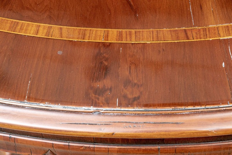 Vintage Alfonso Marina Custom Center Hall Pedestal Table gallery