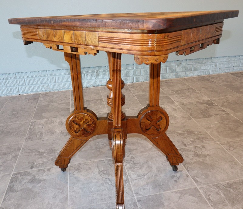 French Neo-Renaissance gaming table, circa 1875–1895 gallery