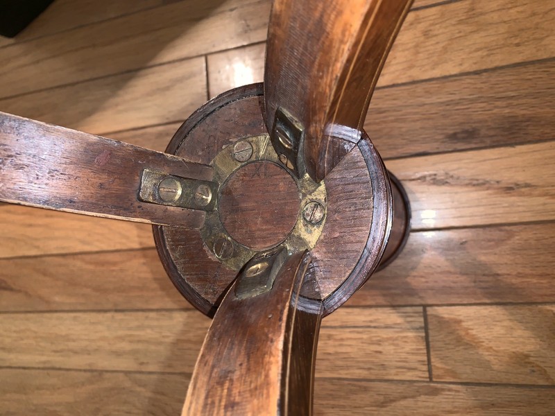 Two Tier Rosewood Table With Inlaid Marquetry/ England Circa 1910 gallery