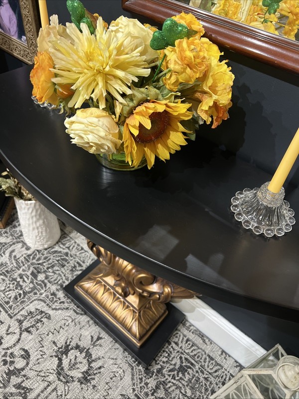 Hollywood Regency Grosfeld House Gilded Shell Console Table Clamshell gallery