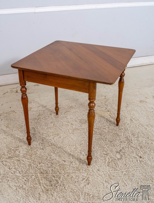 F70518: HARDEN Cherry Triangular Napkin Dropleaf Table gallery