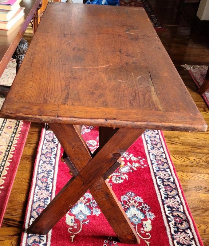 Beautiful Antique Early American Table - VGC - GREAT SIZE - Early 19th Century gallery