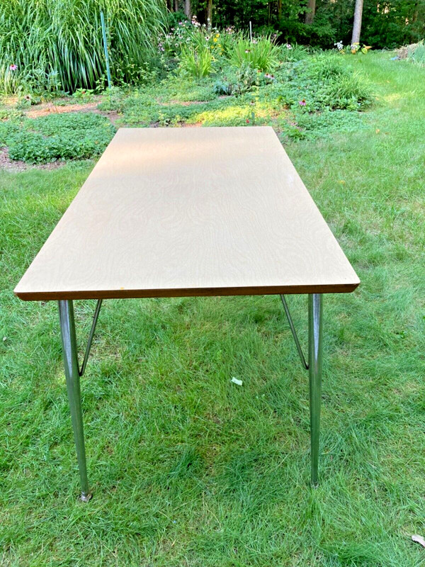 Vintage Mid Century Modern Formica Dining Table MCM gallery