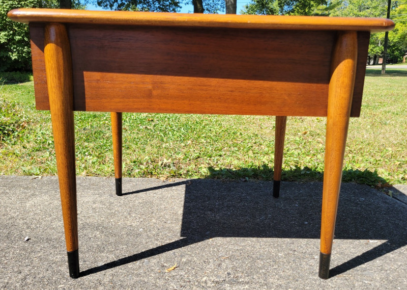 Vintage Lane Acclaim Andre Bus Mid Century MCM End Table with Drawer #2 gallery