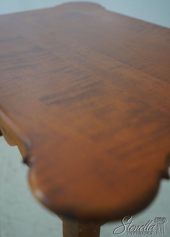 L72957: RIVER BEND Tiger Maple Country Side Table gallery