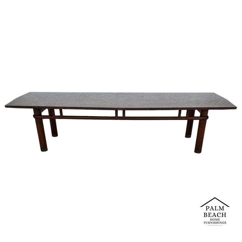 MCM Johnson Hadley Walnut Coffee Table Mad Men Eames Era