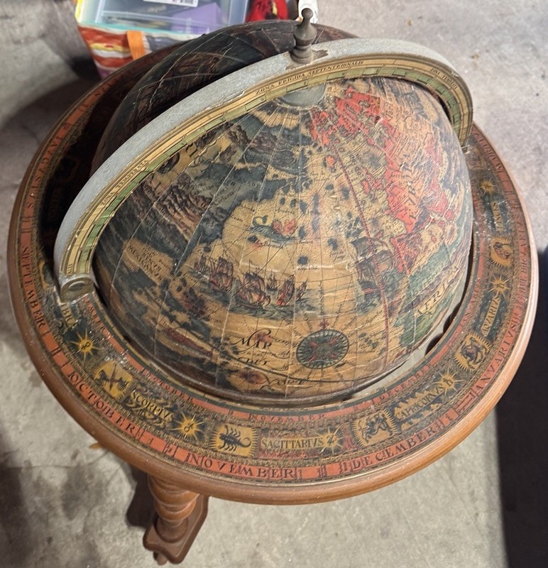 Vintage Astrology Bar Table Cart gallery