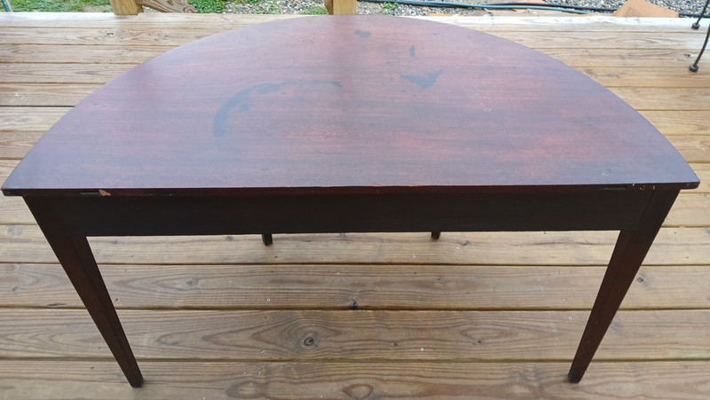 19th Century Demi-lune Console Table gallery