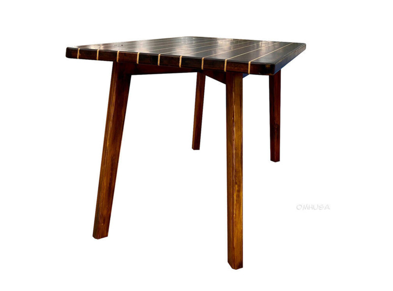 Nautical Dining & Kitchen Table 50" Cedar Wood Chris Craft Deck Style Furniture gallery