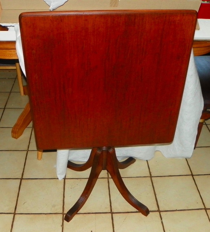Mahogany Tilt Top Parlor Table by Butler (PRT102) gallery