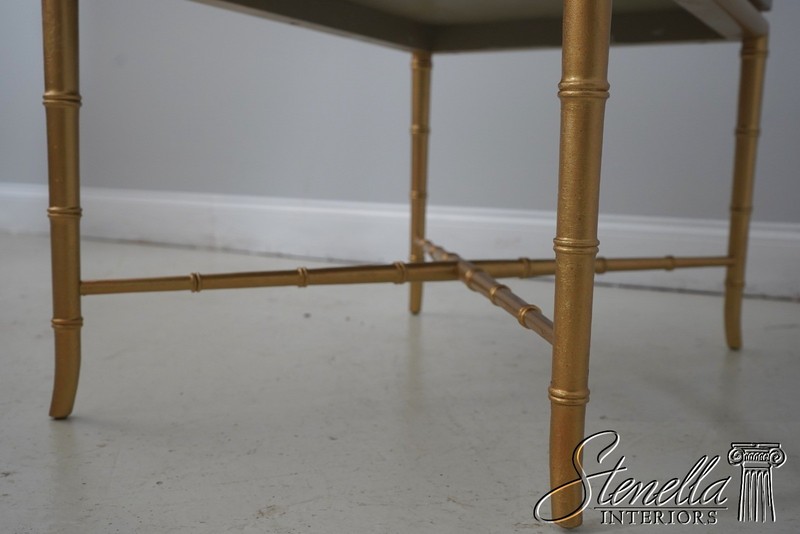 LF71003: KITTINGER Mid-Century Modern Faux Bamboo Side Table gallery