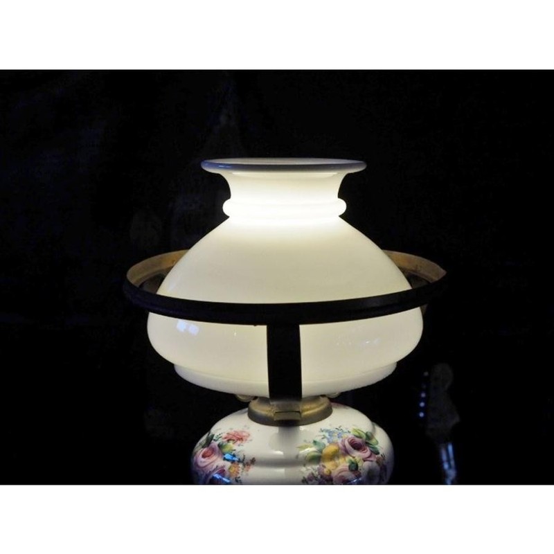 Japanese Ceramic Electric Lamp Mid-Showa Koro-ten Exhibition Used gallery