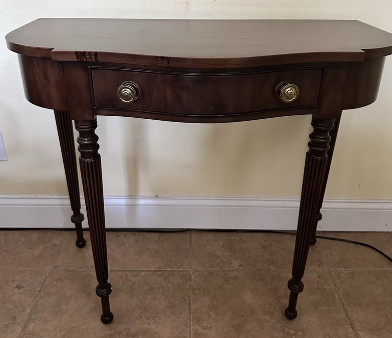 Statton Private Collection Sheraton Style Clinton Console Table gallery