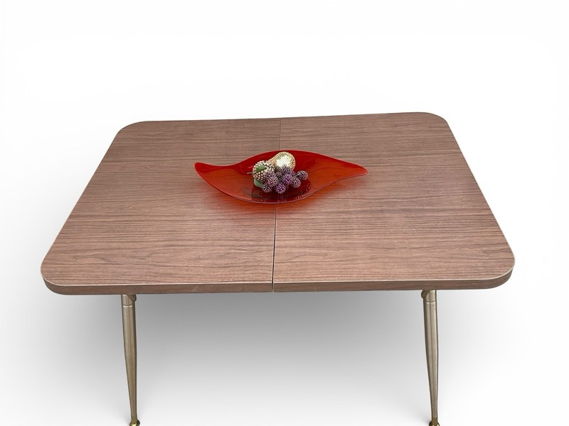 Vintage MCM Dinette Table w Leaf Formica By Heywood-Wakefield 1950s Made in USA gallery