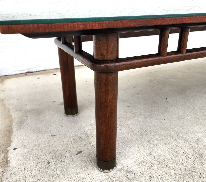MCM Johnson Hadley Walnut Coffee Table Mad Men Eames Era gallery