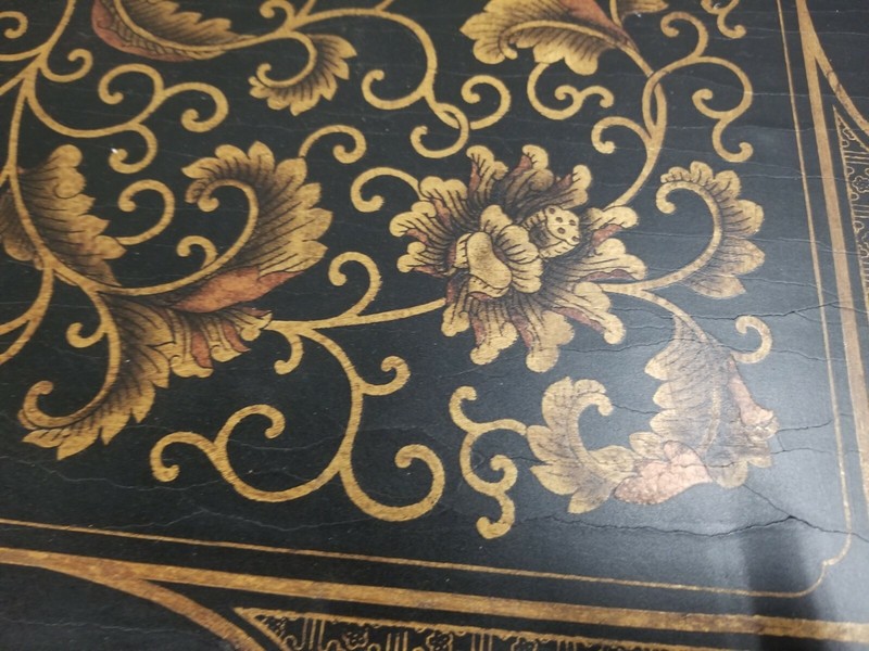 HAND PAINTED CHINOSERIE COFFEE TABLE NEW gallery