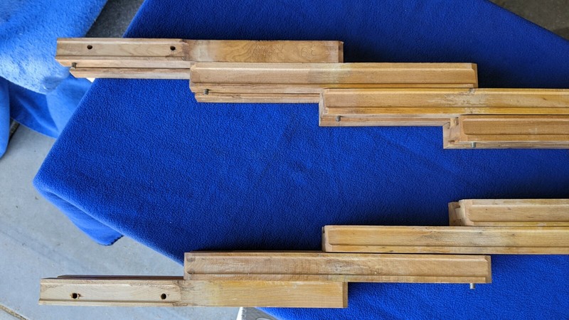 Price Reduced - Watertown Slide Table Extensions Circa 1950 gallery