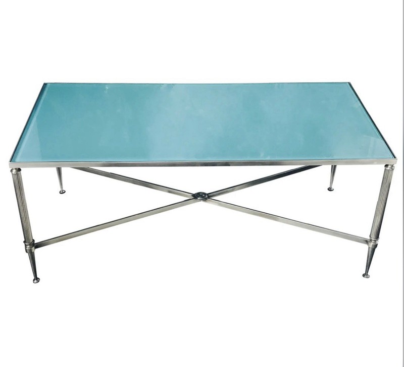 Maison Jansen Attributed Neo-Classical Coffee Table, France, 1940s gallery