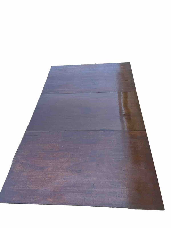 Antique American Sheraton Mahogany Drop Leaf Dining Table gallery