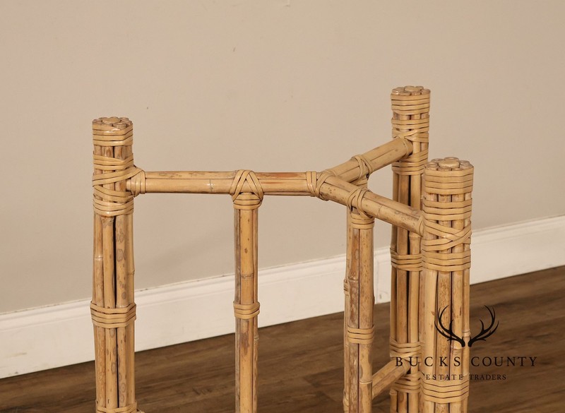 McGuire Bamboo Rattan Table Base gallery