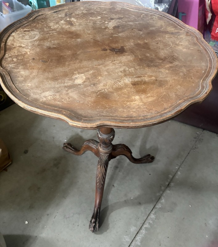 Wabi Sabi Round Table Early 20th Century