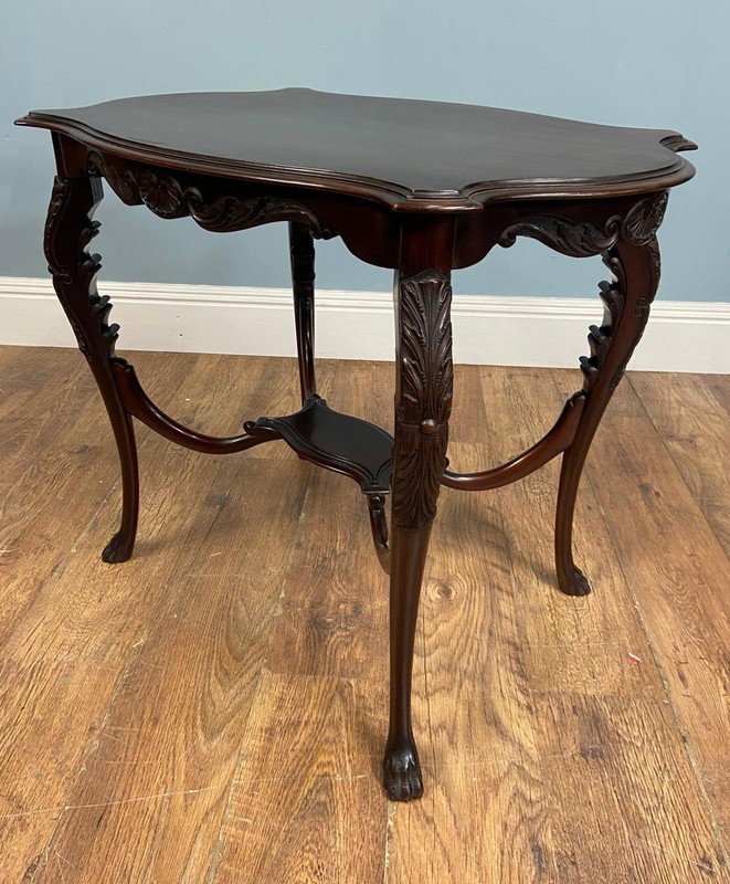 Edwardian Carved Side Table 1910 gallery