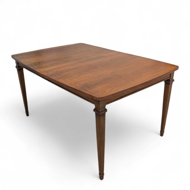 Mid-Century Modern Walnut Dining Table - 60" Rectangular MCM Tapered Leg Table gallery