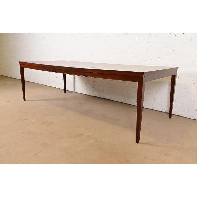 Drexel French Regency Mahogany Extension Dining Table, Newly Refinished gallery