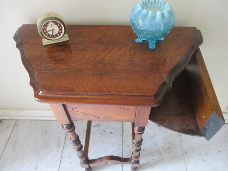 antique console table console cabinet walnut end table side table ship $40.00 gallery