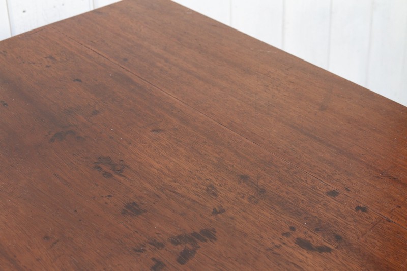 Antique French Colonial Square Cafe Table gallery