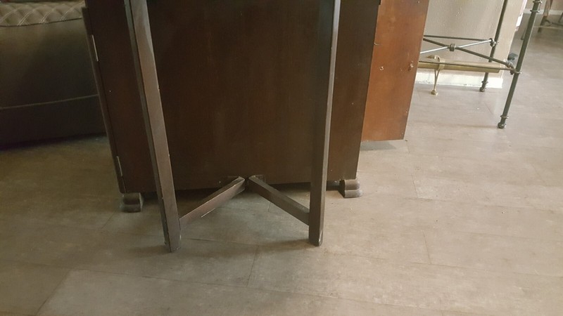 Antique drop leaf table with drawers gallery