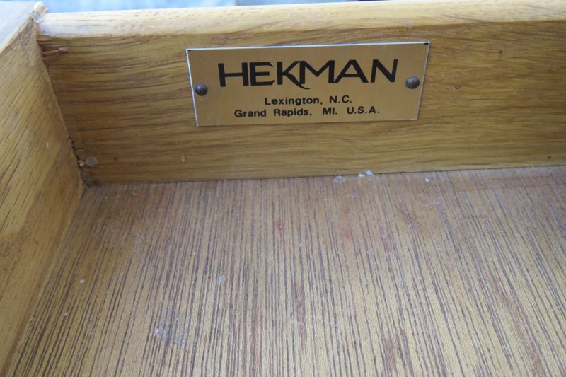 Hekman Hollywood Regency Inlay Long Narrow Library Console Table 6189 gallery
