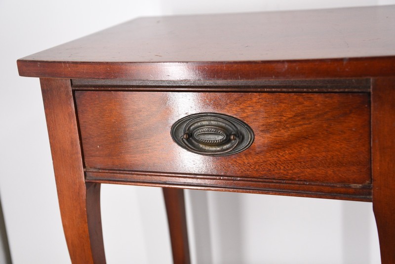Vintage Dixie Mid Century Federal Style Solid Wood End Table Night Stand gallery