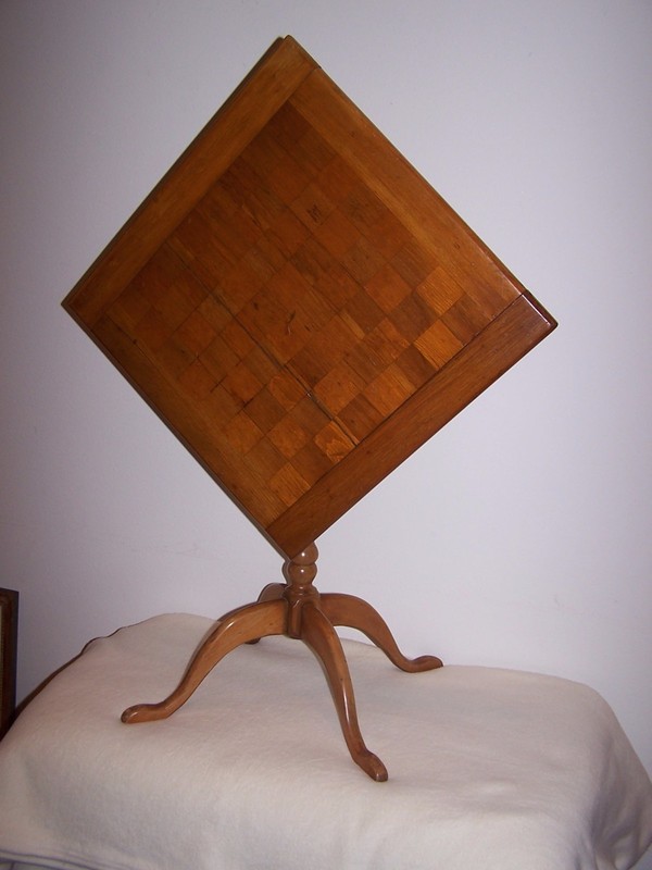 Tilt Top Game Table Early 1800’s