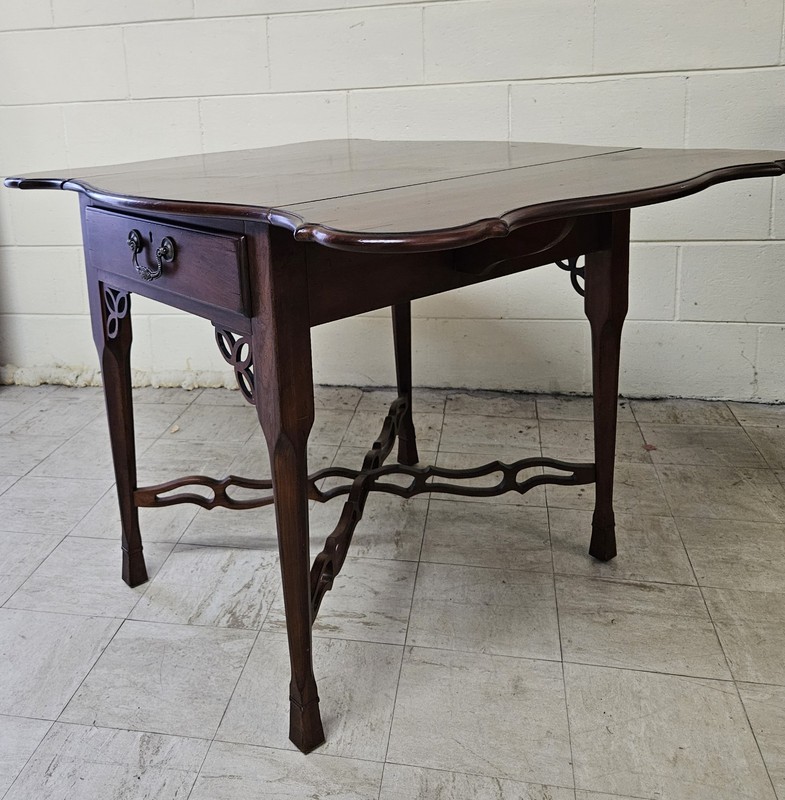 END TABLE FLIP TOP DREXEL HERITAGE CHERRY gallery