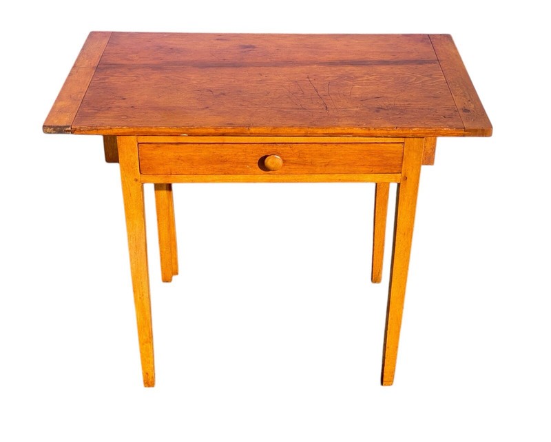 Antique Hepplewhite Drop Leaf Tavern Table / Bakers Table gallery